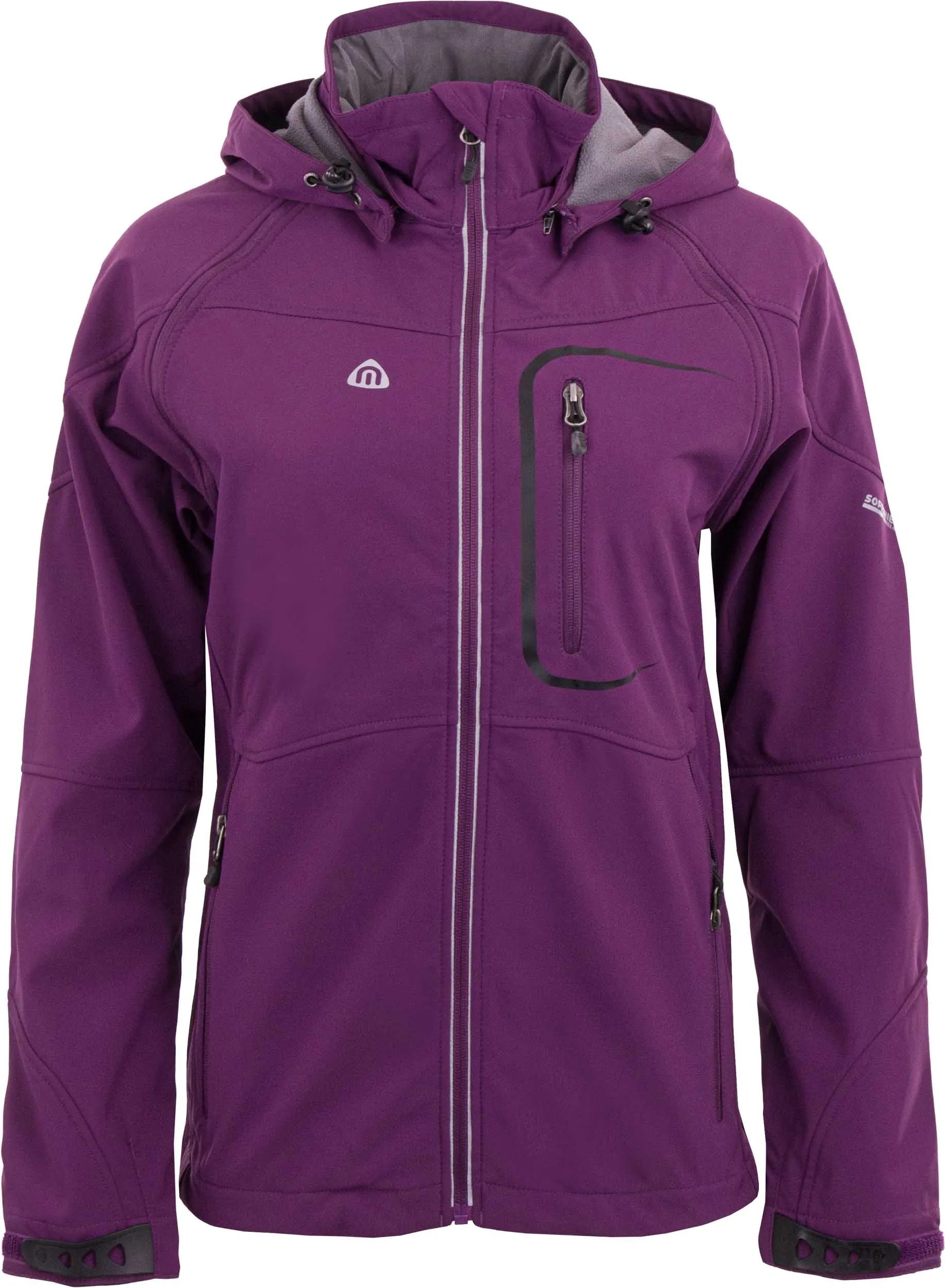 Nordblanc Dames Softshelljack - Médio Lilac/Hell 42