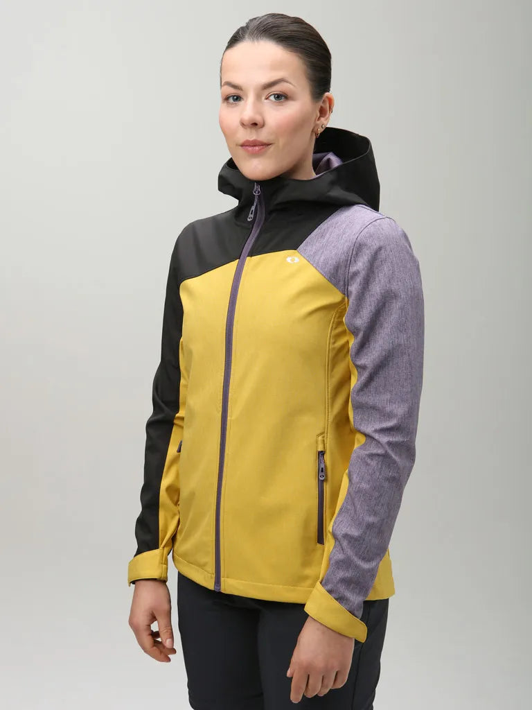 Women's softshell jacket loap laskona yellow s