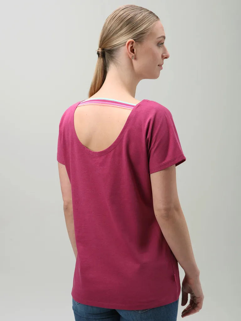 Dámské tričko Loap Aumara Pink L