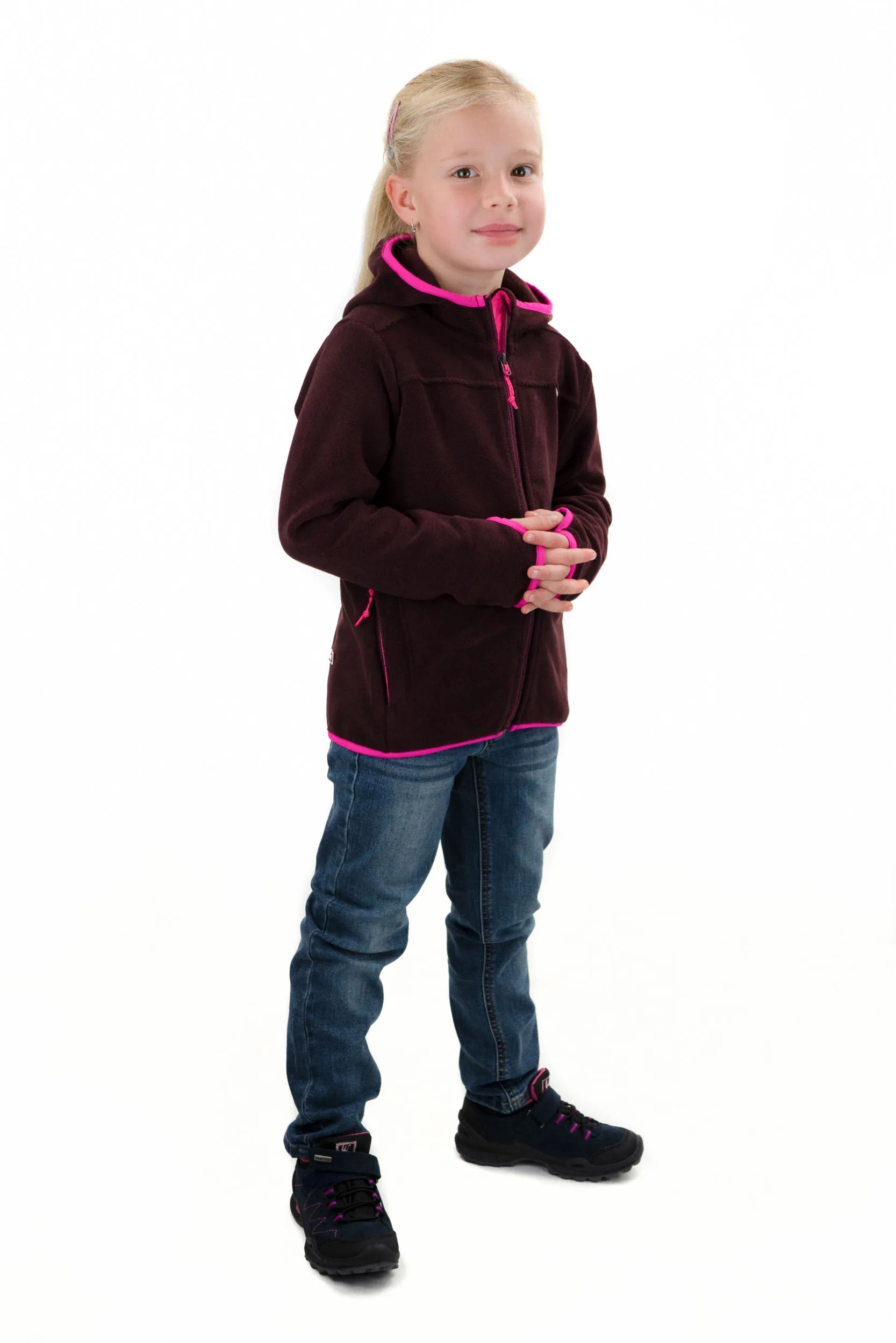 Kinderslus Qwaro 164 Hoodie: Dětský svetr měkké bavlny