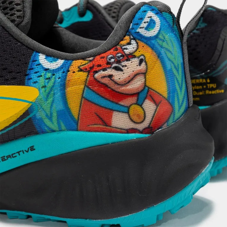 Scarpe da corsa per trail joma sierra uomini 2471 grigio nero 46