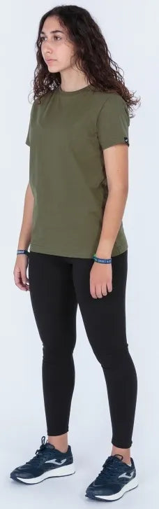 T-shirt à manches de désert Joma pour femmes Khaki, XS