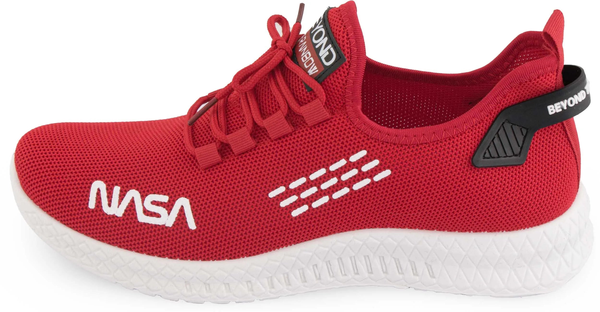 Červená NASA Herensneakers Velikost 44 - Styl vesmíru
