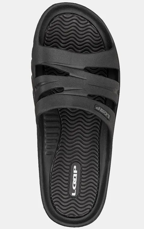 Pantofole maschile loap stass blk nero 45