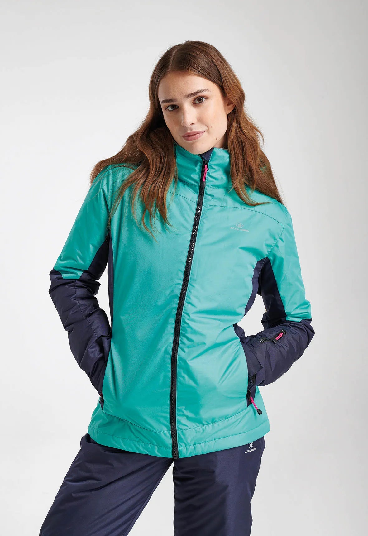 Damen Skijacke Athl. DPT Bethany türkis 2xl wasserdicht