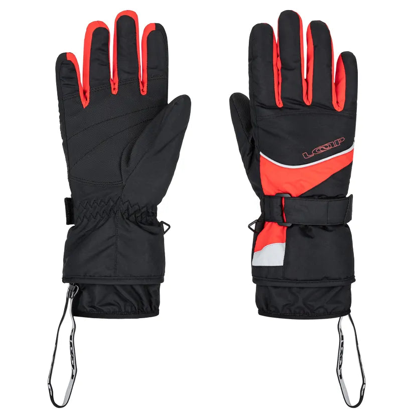 Ski gloves loap rogan red 2xl