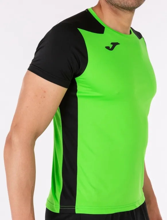 Pánské tričko Joma Record II Fluor Green, S