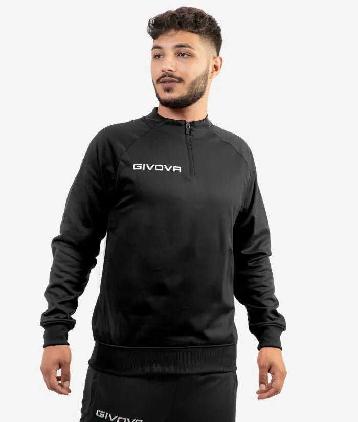 Sports Sweetshirt Givova Maglia Tecnica Black XS