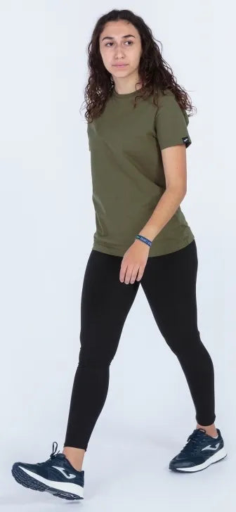 T-shirt à manches de désert Joma pour femmes Khaki, XS