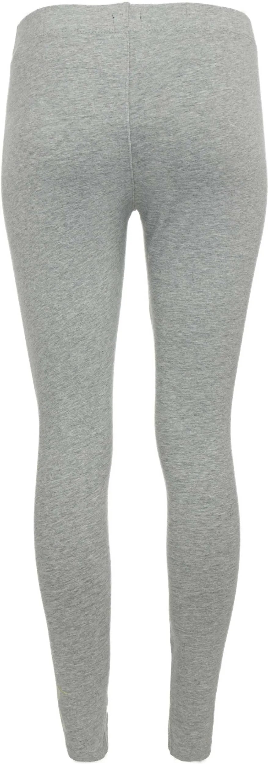 Senhoras leggings bemberg cinza melange - respirável e flexível