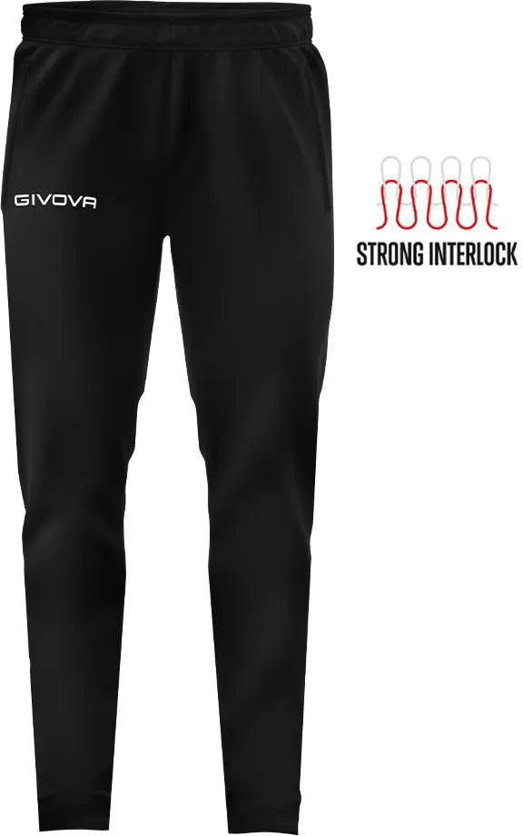 Sports pants givova 100 black 2xl