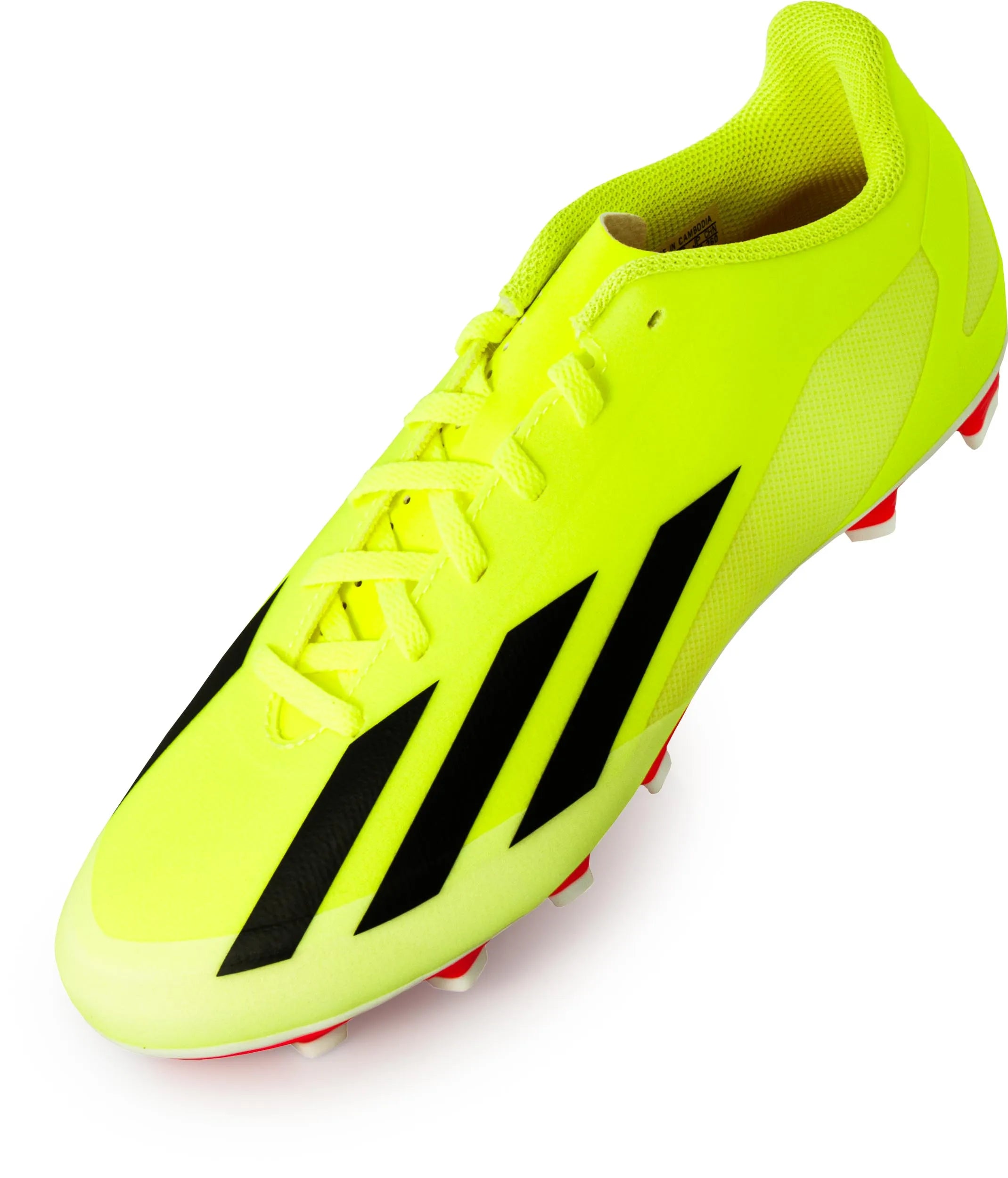 Adidas unisex x crazfast club fxg teso football boots yellow 42.5