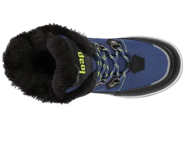 Stivali invernali per bambini impermeabili Lap Lima Blue Size 31