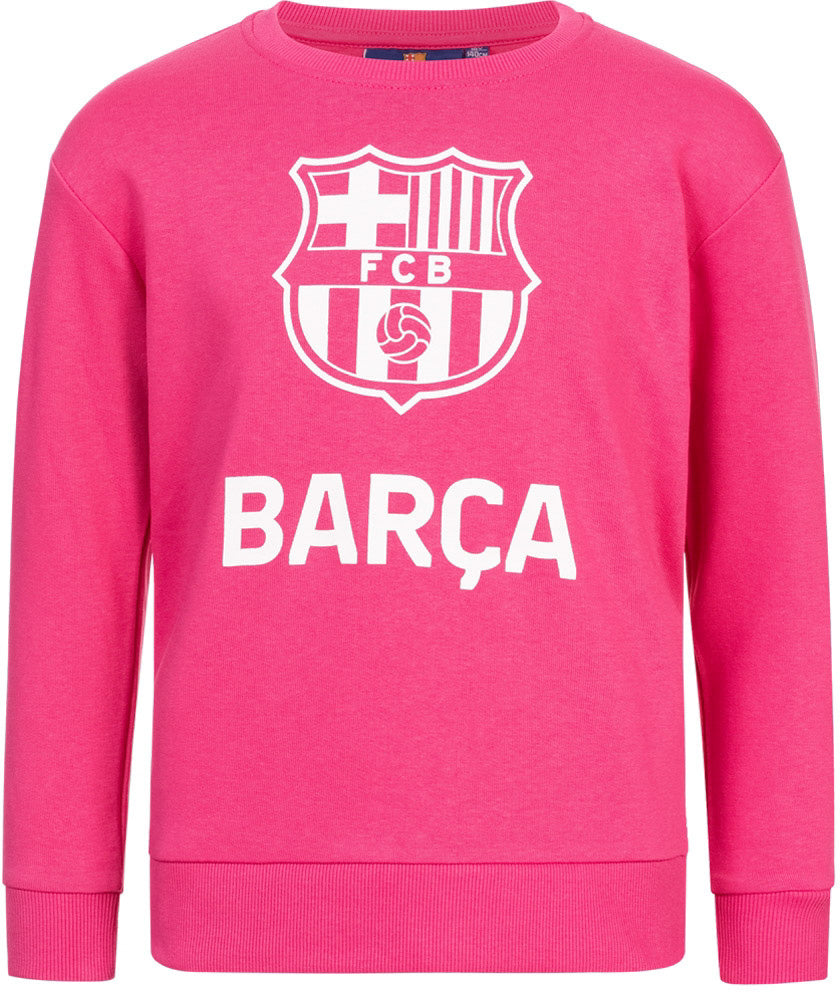 Children's Sweatshirt Fc Barcelona Pink 128