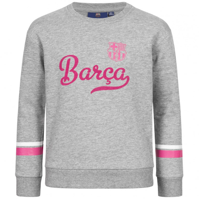 Children's Sweatshirt Fc Barcelona Gray 116