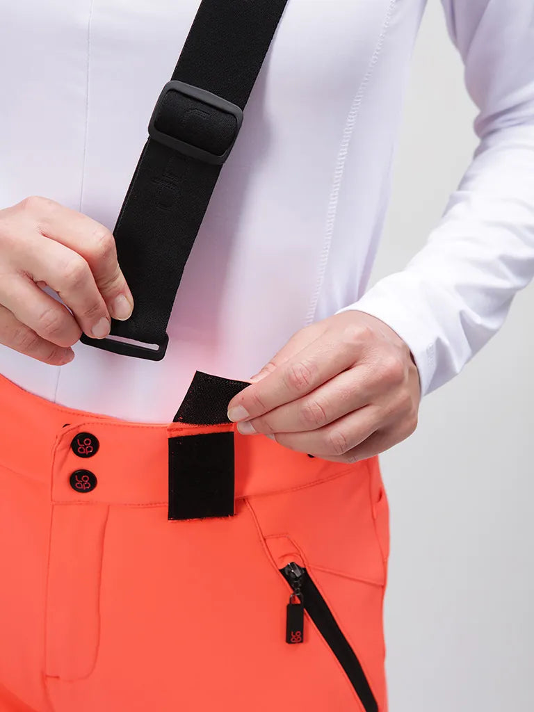 Damer softshell bukser xl - loupe lupdela oranje, vindtæt