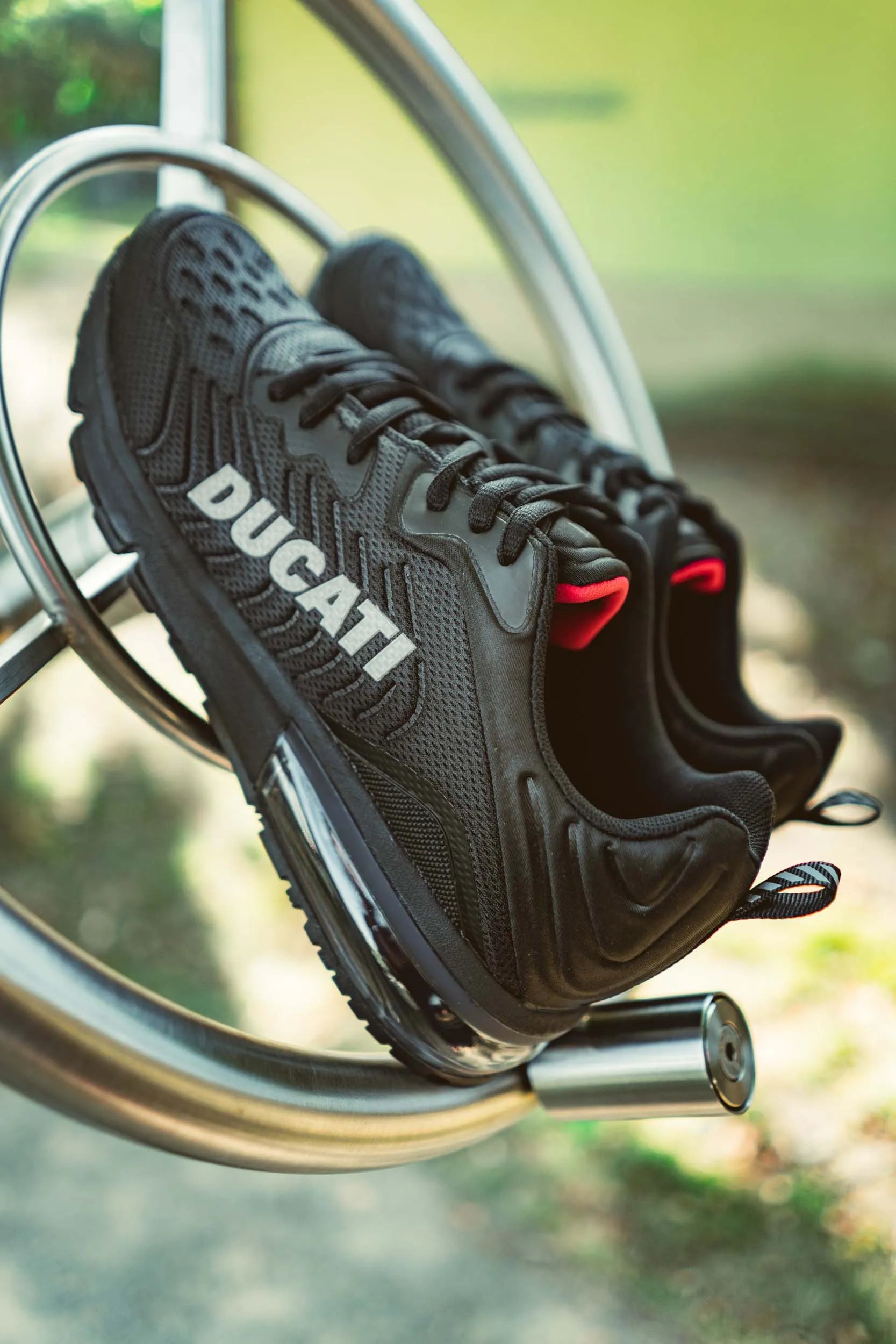 Pantofi Ducati Istanbul Black pentru bărbați Dimensiunea pielii 44