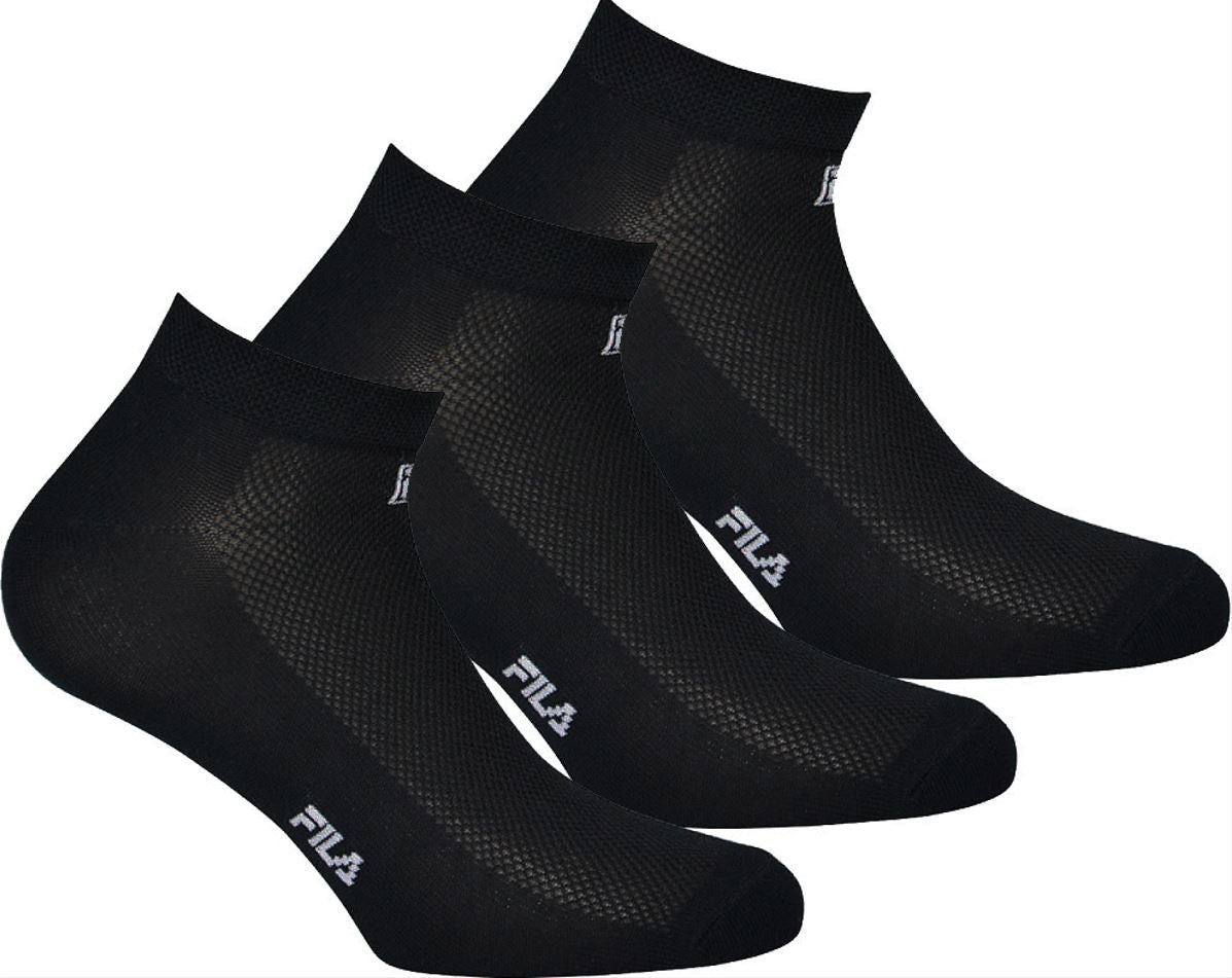 Fila Calza 3-Pack Black Socks 35-38