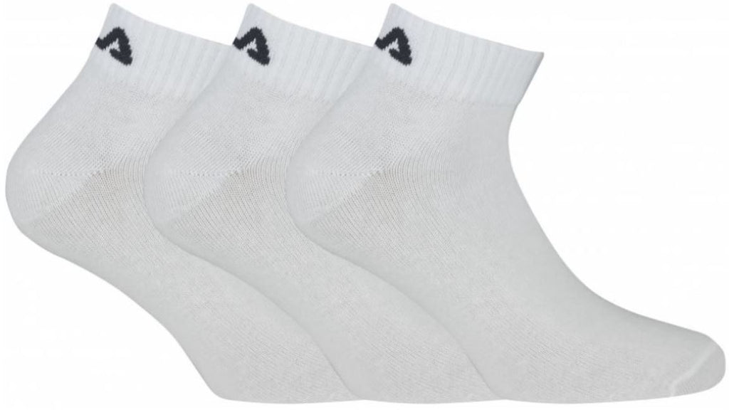 Fila Quarter Socks 3-Pack White 39-42