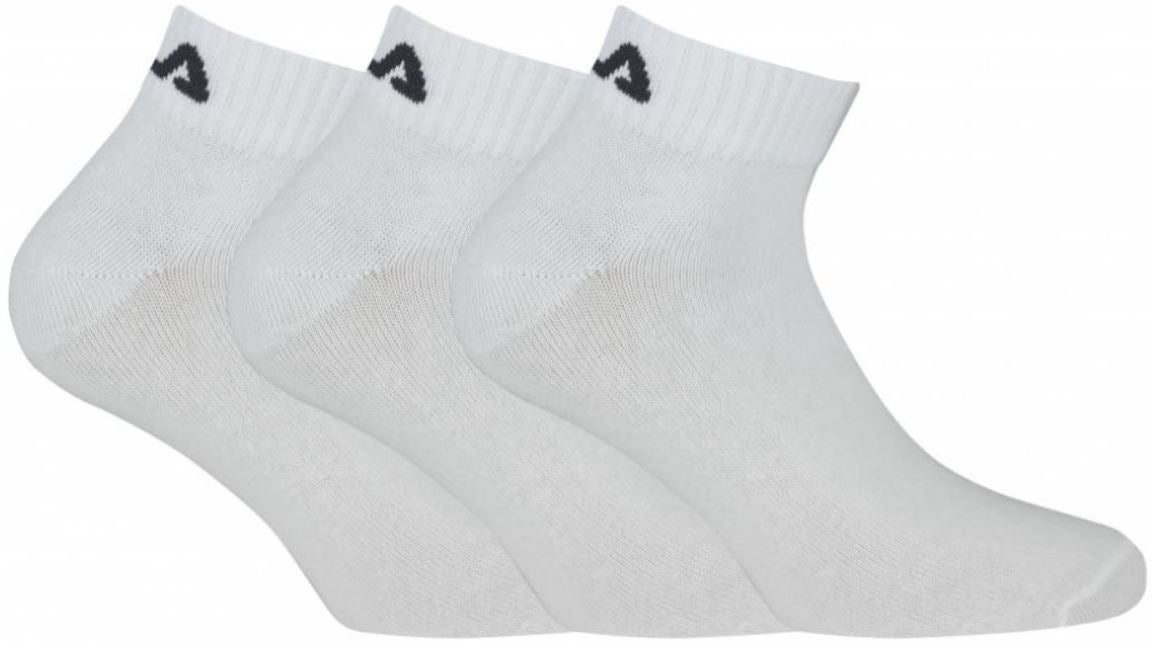 Fila Quarter Socks 3-Pack White 43-46