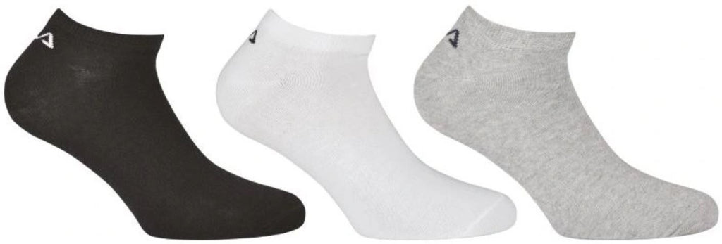 Fila Sneaker 3-Pack Socks Wht-Gray-Blk 35-38