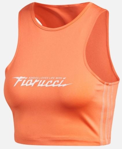 Adidas Originals Fiorucci Damas Top de cultivo - moderno y cómodo