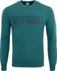 Men's Hoodie Franklin & Marshall Fleece Cotton Round Neck Long Green,