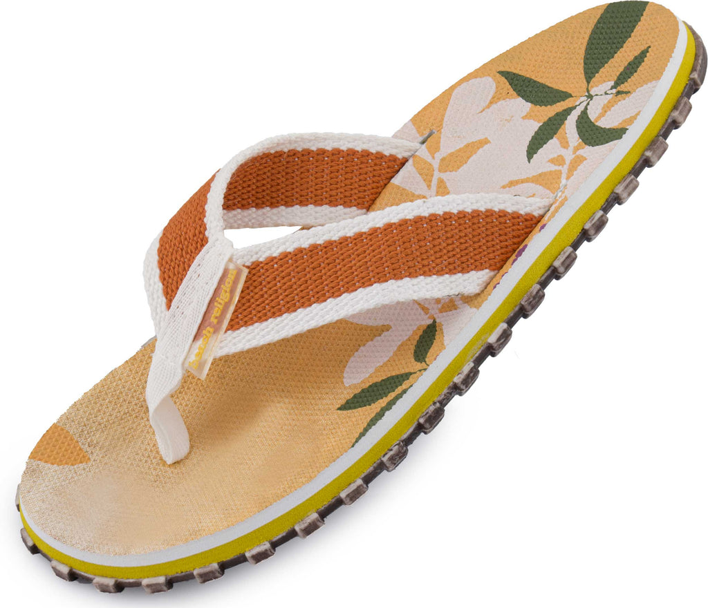 Women's Flip Flops Religion Flower 38