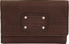 Women's Wallet Fossil Leather Wallet Mercer Flap Clutch,