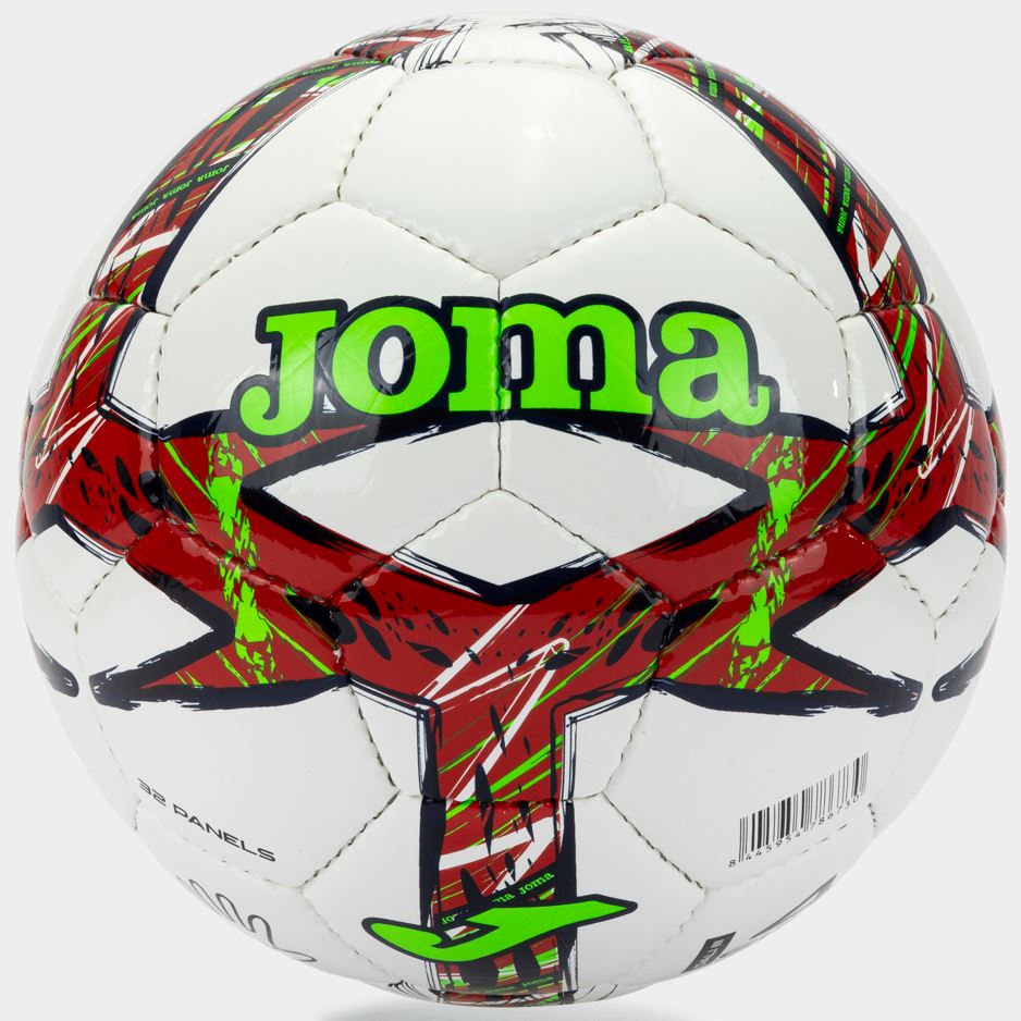 Soccer Ball Joma Dali Iii Red-Fluor Green 5