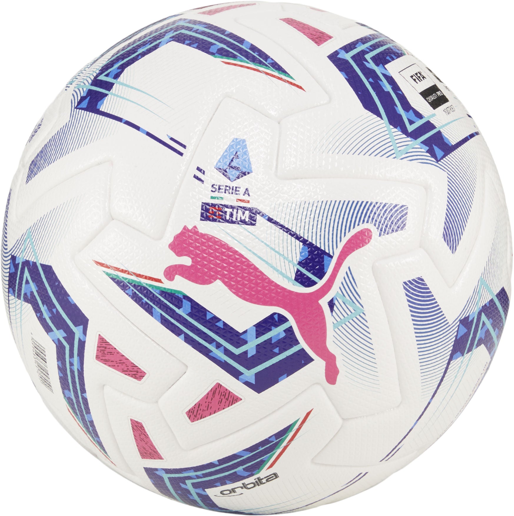 Soccer Ball Puma Orbita Serie A (Fifa Quality Pro) Wp White-Blue Siz,