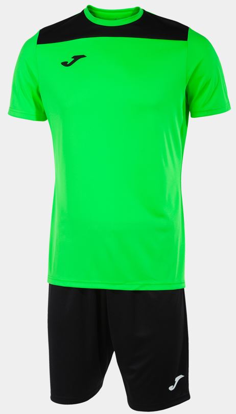 Sports Set Joma Phoenix Ii Fluor Green-Black 3Xs