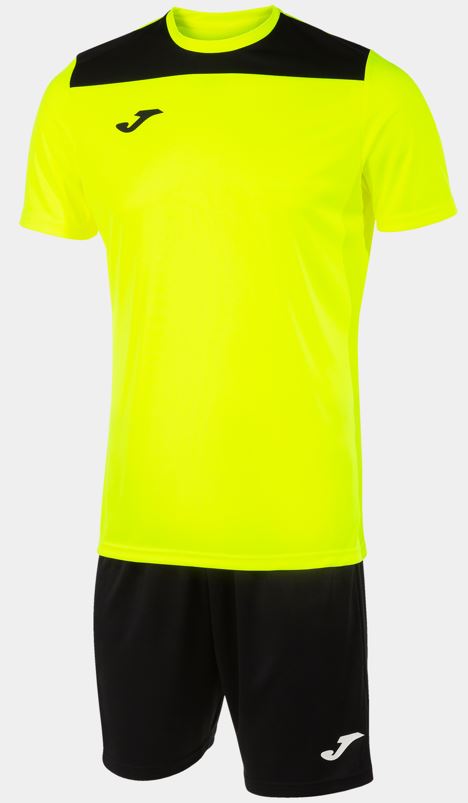 Sports Set Joma Phoenix Ii Fluor Yellow-Black 3Xs