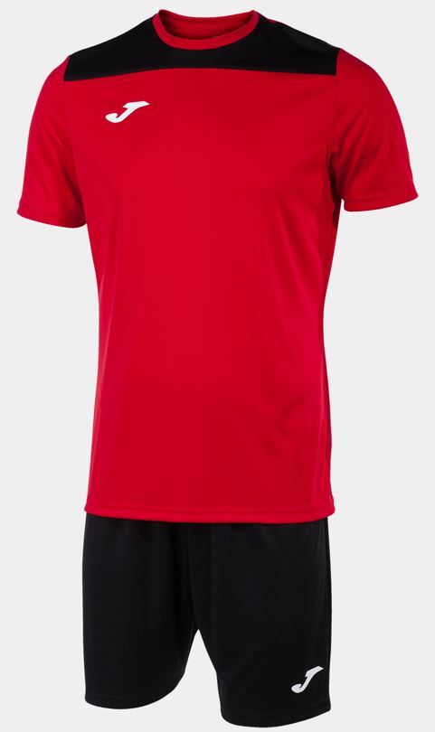 Sports Set Joma Phoenix Ii Red-Black 3Xl