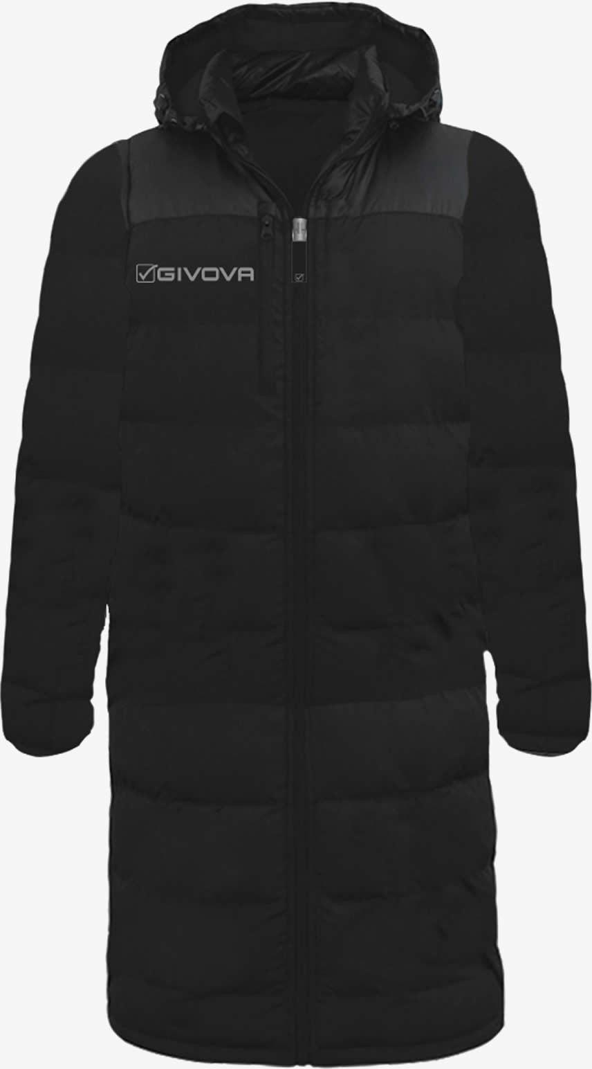 Unisex Winter Coat Givova Black 2XS