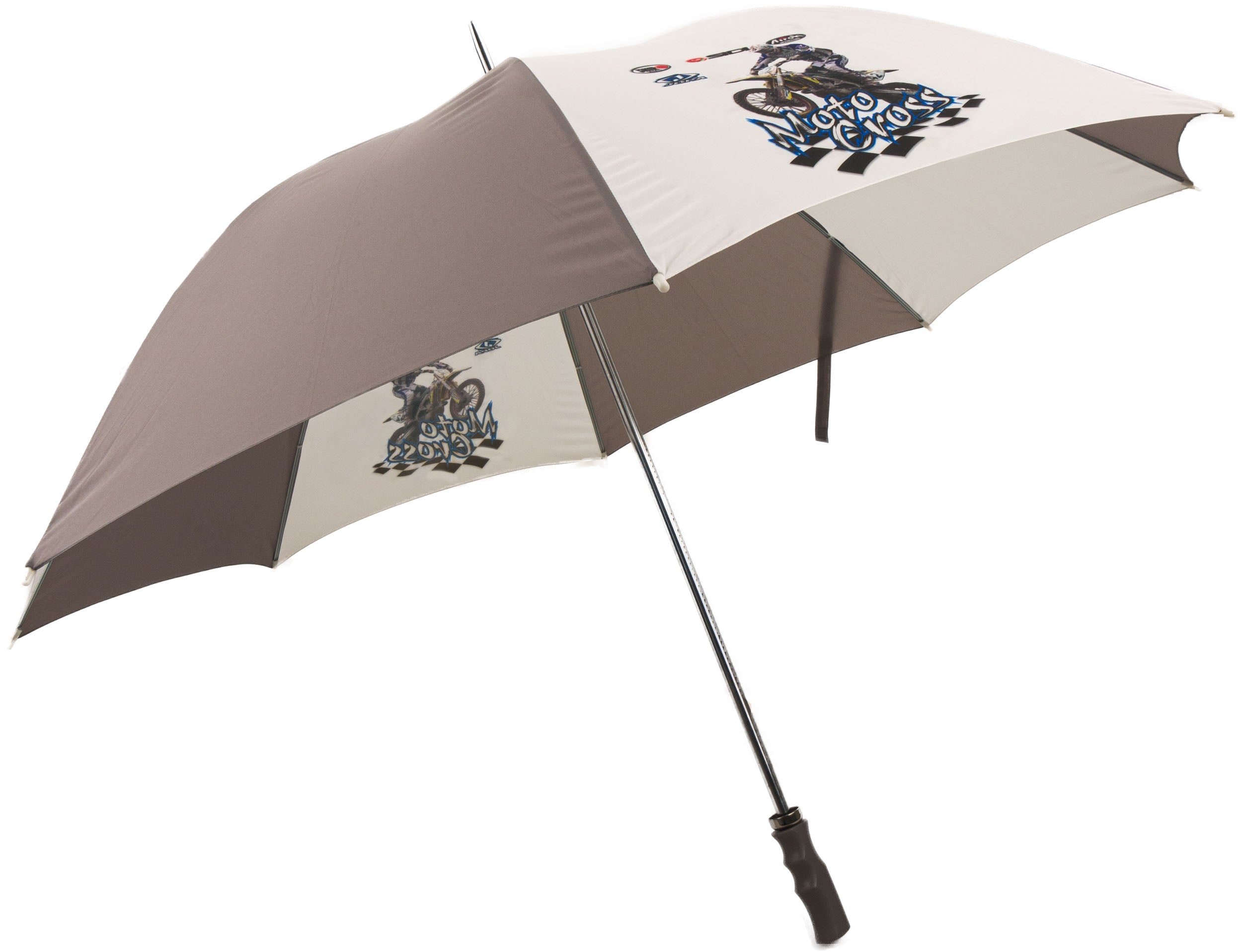 Impliva Umbrella Grey-White Moto,