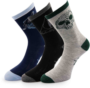 Harry Potter Deathly Hallows 3-Pack Socks