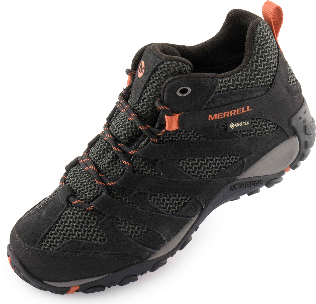 Outdoor Shoes Merrell Alverstone Mid Gtx Black Women, 41