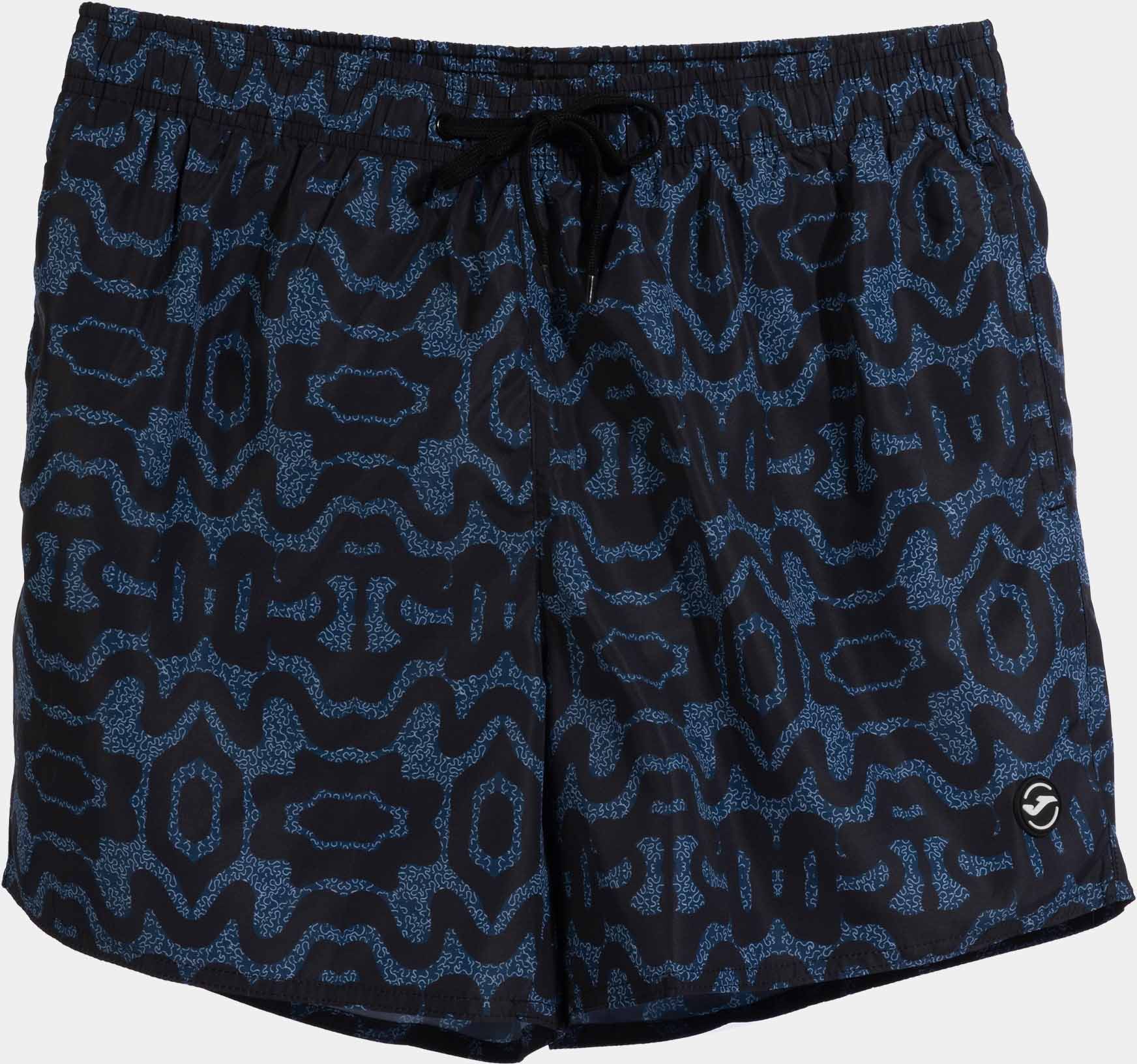 Zwemshort Joma Party Swim Short Zwart-Blauw zwart S