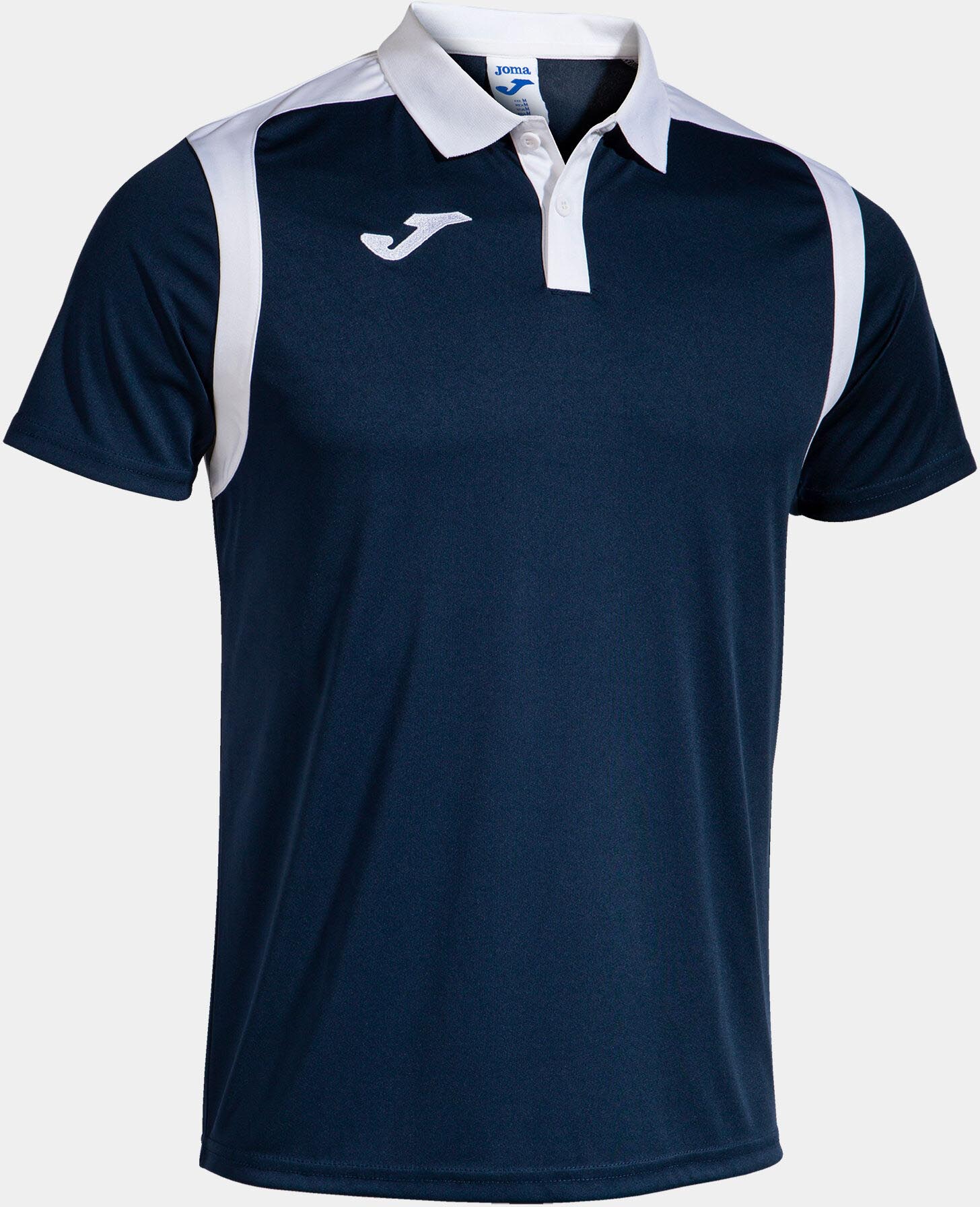 Sports T-shirt Joma Polo Championship Dark Navy-White 5Xs