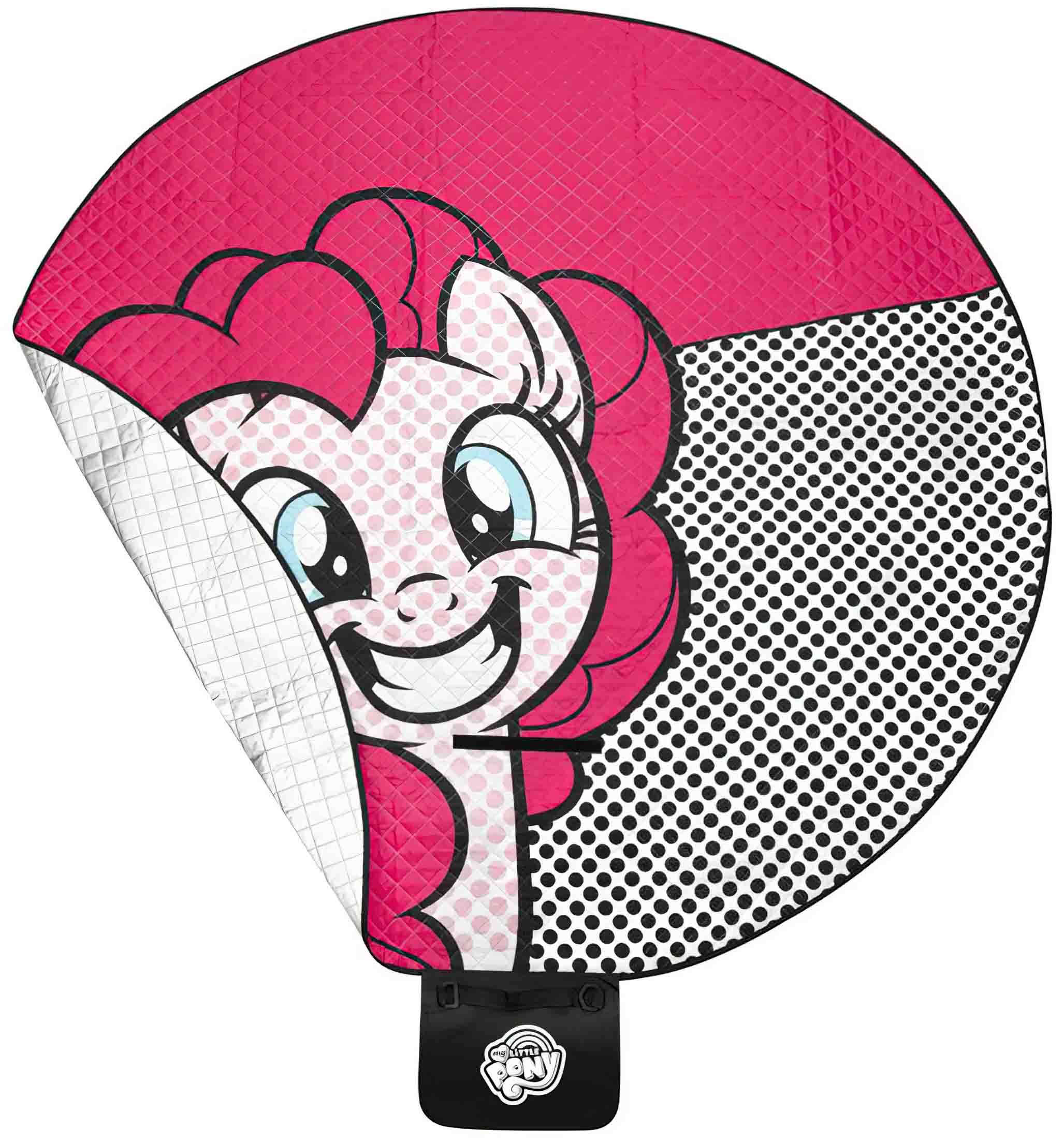 Coperta picnic rosa hasbro pium - impermeabile e leggero