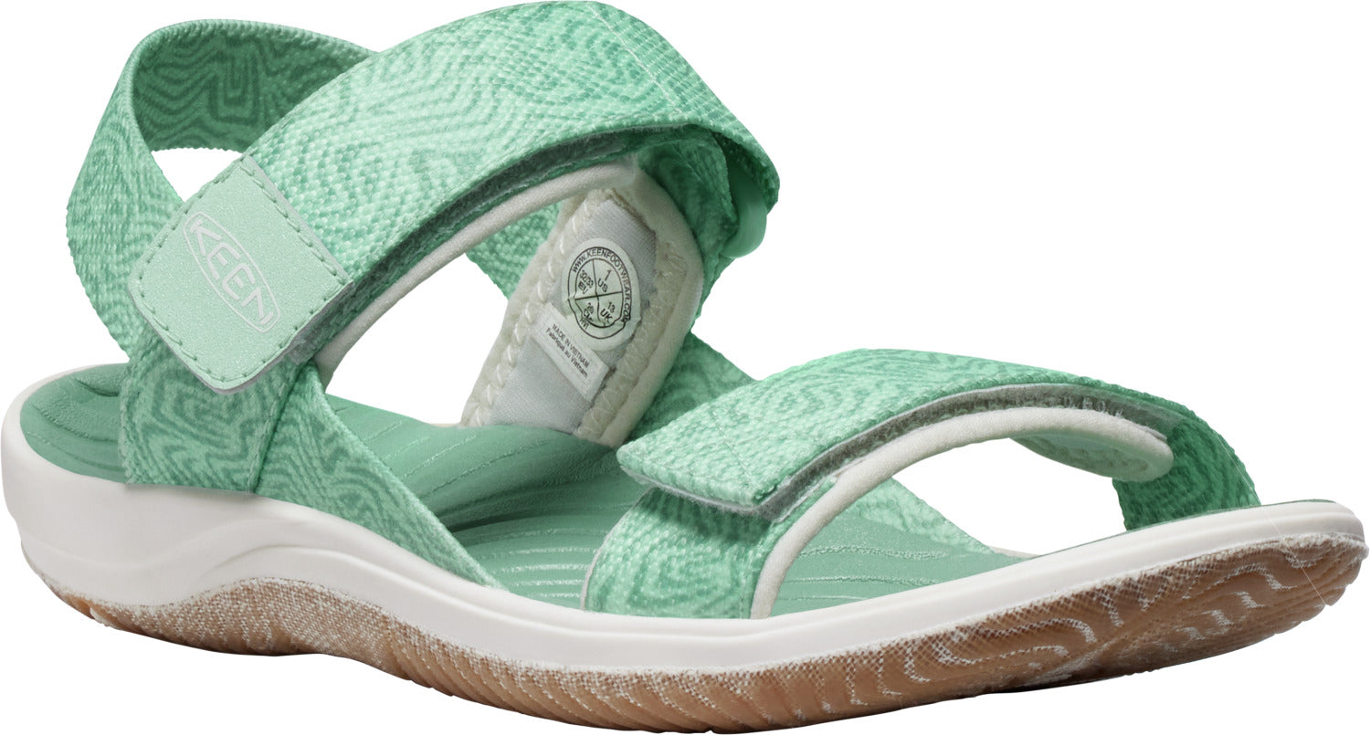 KinderSchoenen Keen Jr Elle Backstrap Flechten/Star Wit Blauw 24