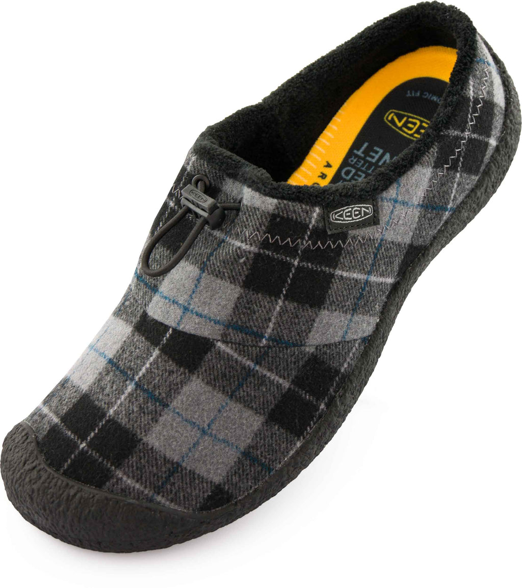 Keen Wmns Howser Iii Slide Black Plaid/Black 38