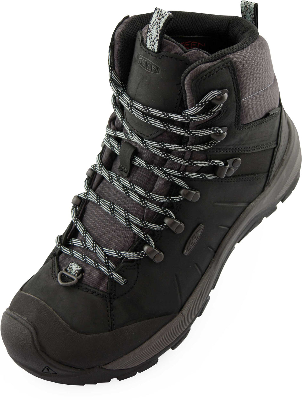 Keen Wmns Revel Iv Mid Polr Black/Harbor Gray 37