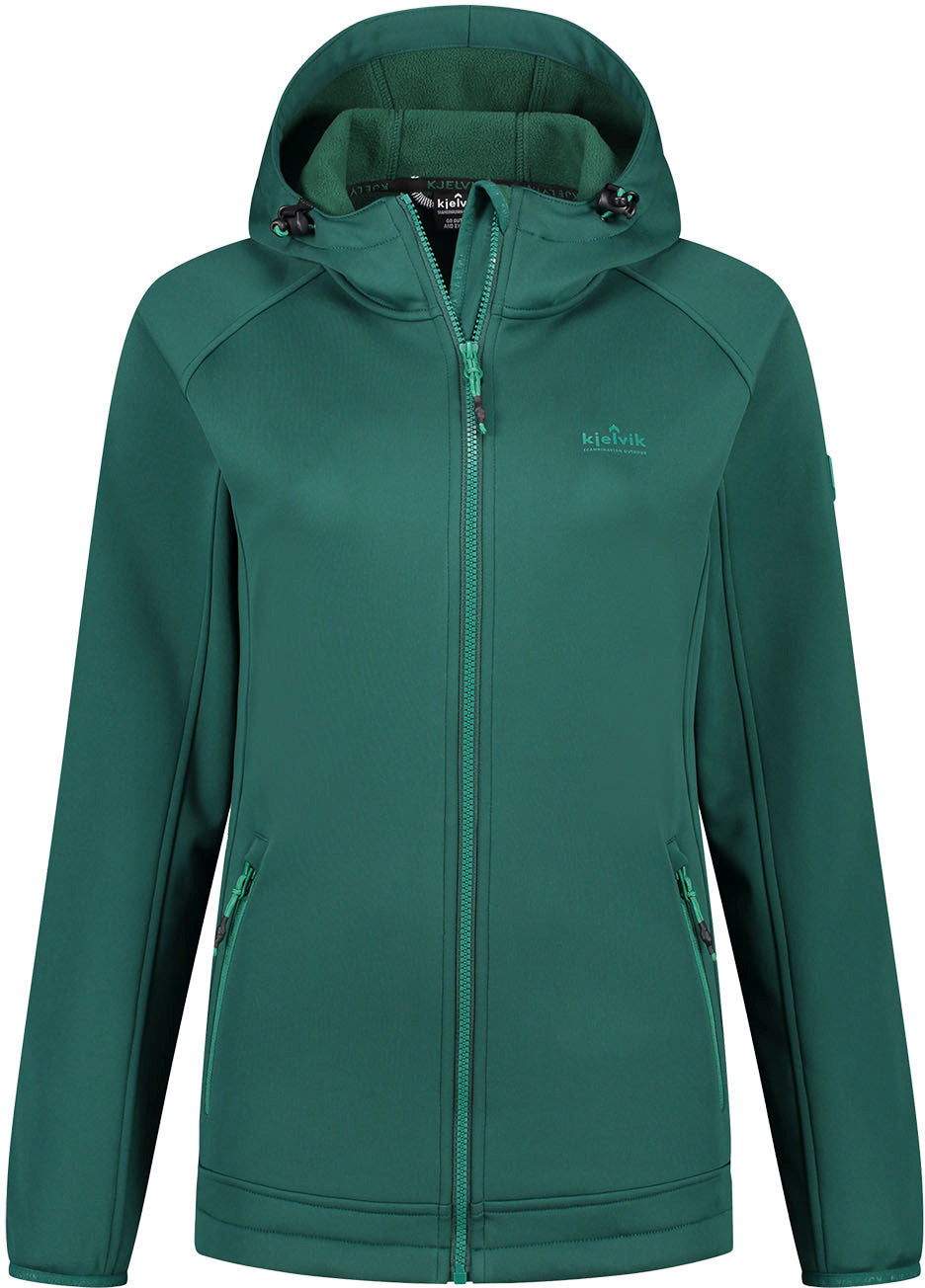 Kjelvik Kelly Green 36 Women's Softshell Jacket