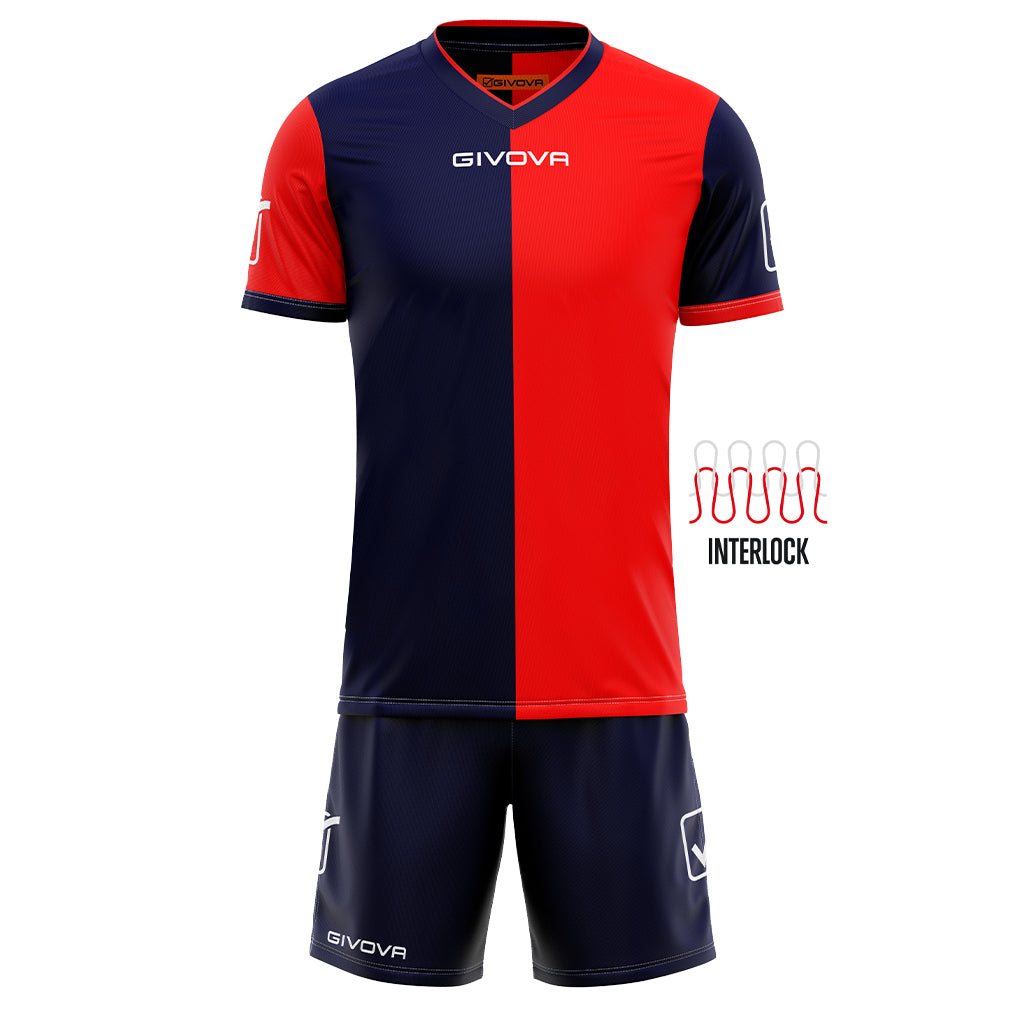 Sports Set Givova Combo Blue-Red L