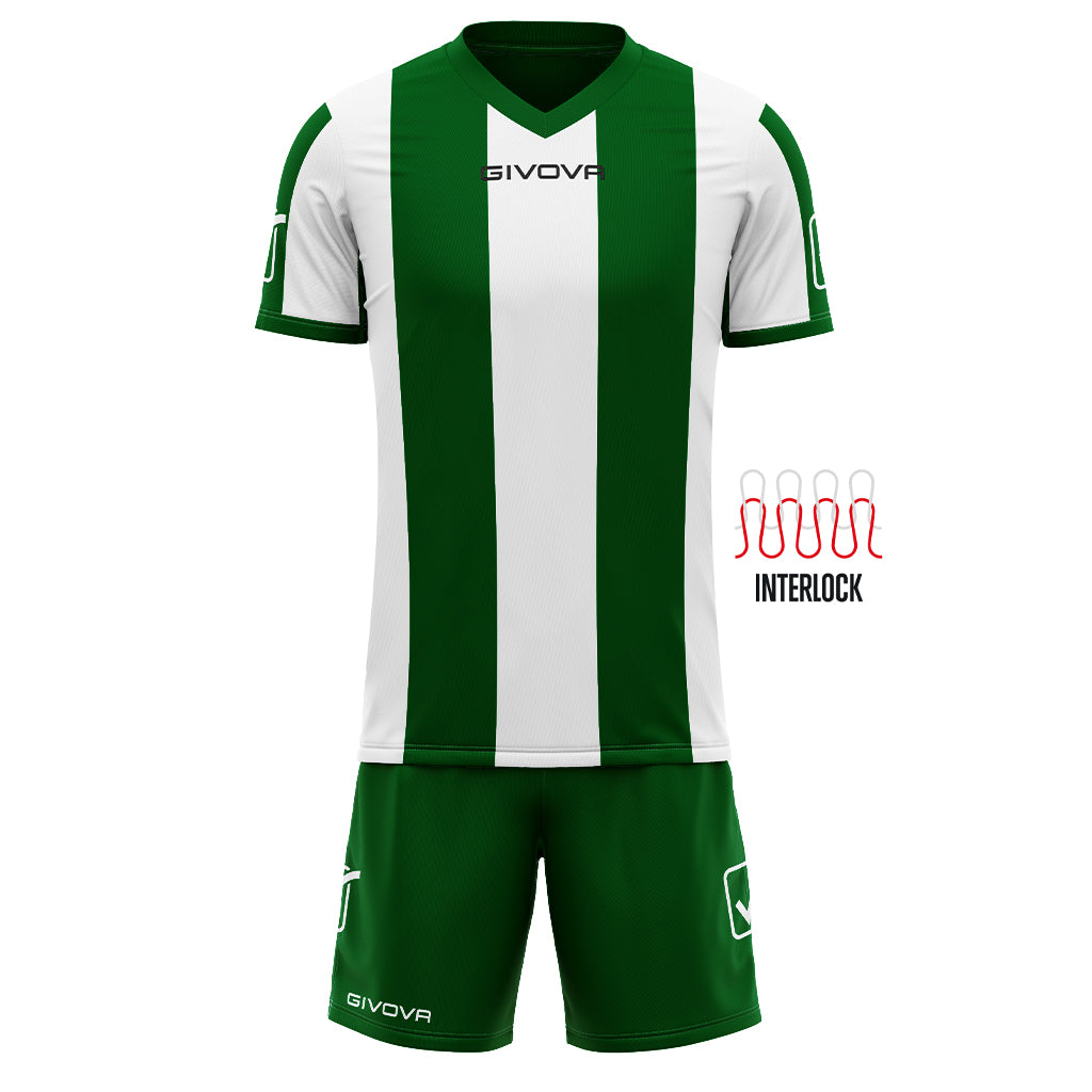 Sports Set Givova Catalano Green-White L