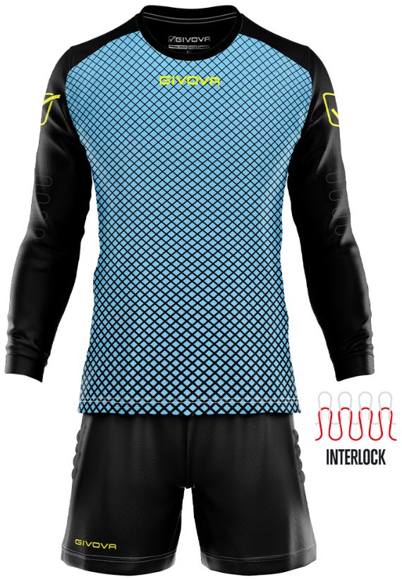 Goalkeeper Set Givova Manchester Blue M