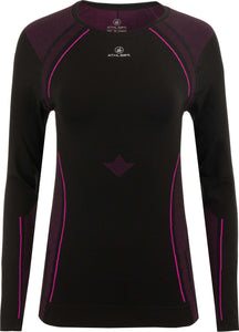 Women's Functional Compression Shirt Athl. Dpt Avril Black, Xs-S