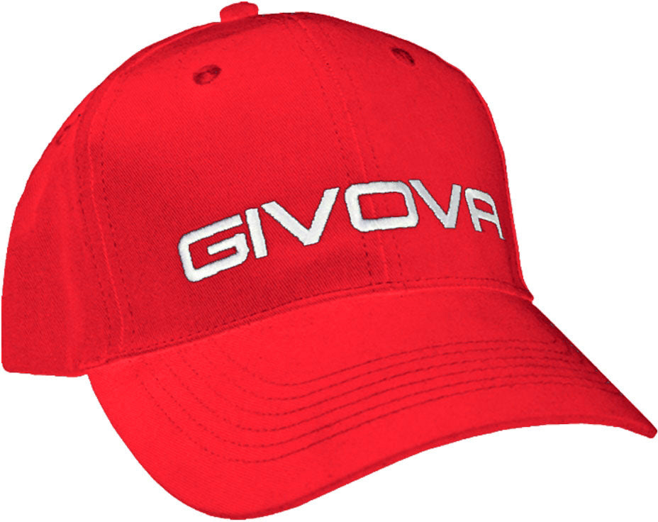 Cap Givova Con Visiera Red